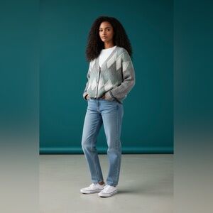 Rachel Zoe Argyle Cardigan. Size M